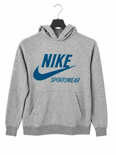 Nike sportswear hoodie - nike, gray