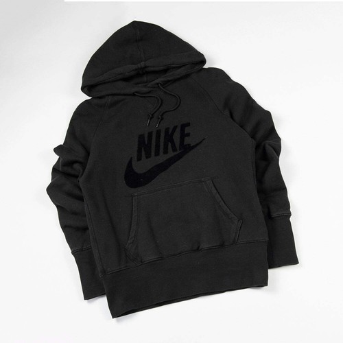 Nike hoodie vintage black logo - nike,