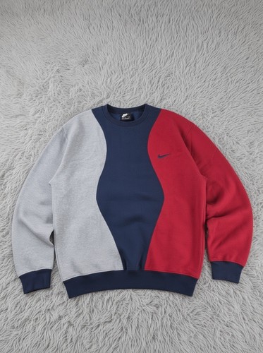 Felpa nike vintage colorblock - vintage,