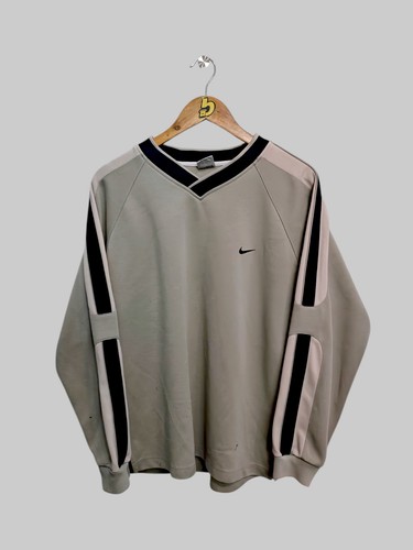 Nike felpa vintage 90s beige - felpa,