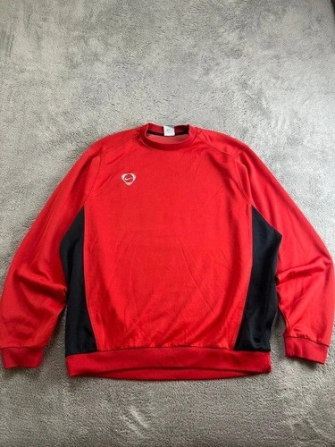 Nike felpa vintage rossa nera - vintage,