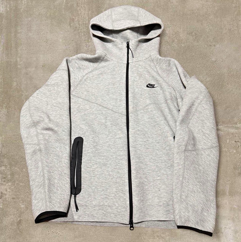 Giacca grigia nike tech - giacca,
