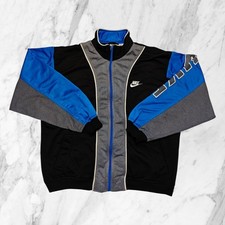 NIKE Vintage Anni 90 Felpa Zip