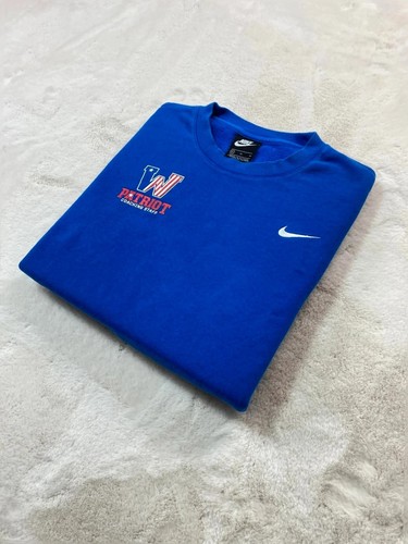 Sweatshirt nike bleu vintage - bleu,