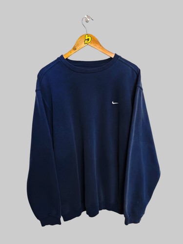 Felpa nike vintage blu navy - nike,
