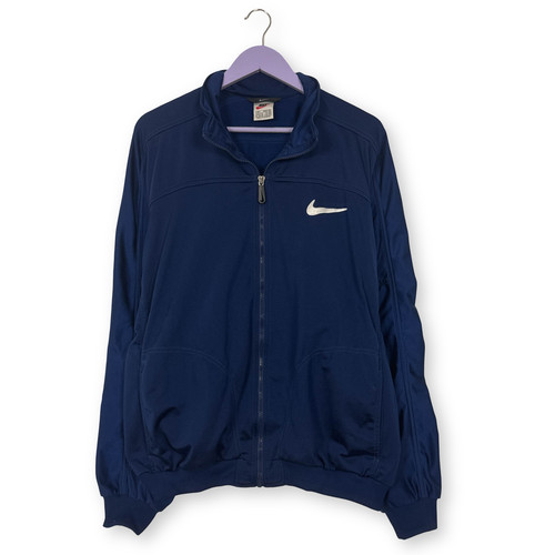 Felpa nike vintage blu scura - felpa,