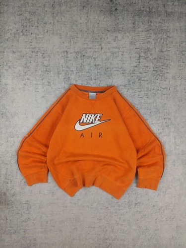 Felpa nike air arancione - felpa,