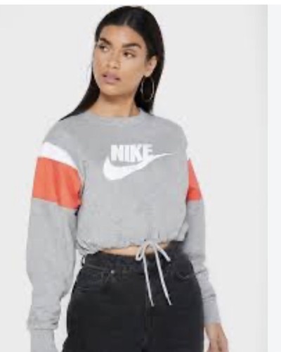 Felpa con cappuccio nike stile - con,